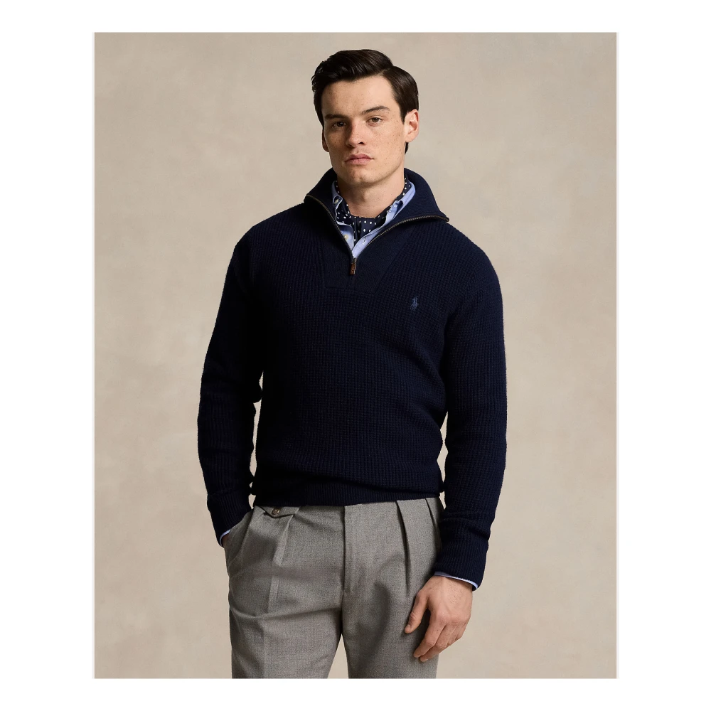 Ralph Lauren Turtleneck Knitwear Blue Heren