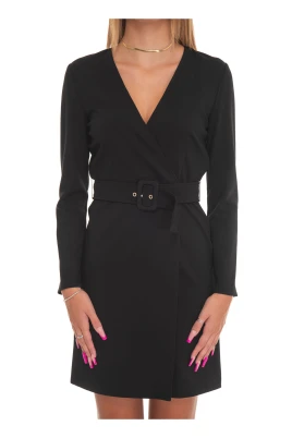 Jersey Sheath Klänning med V-ringning
