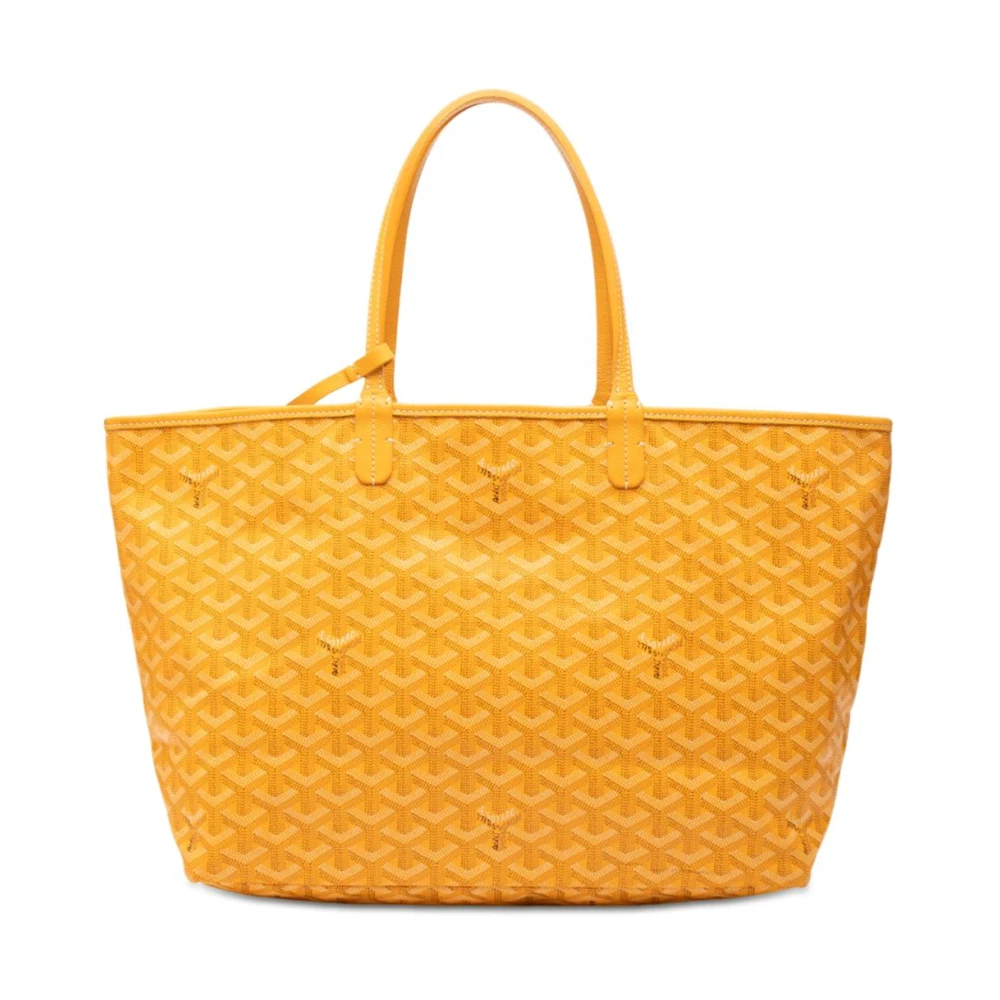 Goyard Vintage Women's Yellow Pre-Owned Tote Bag