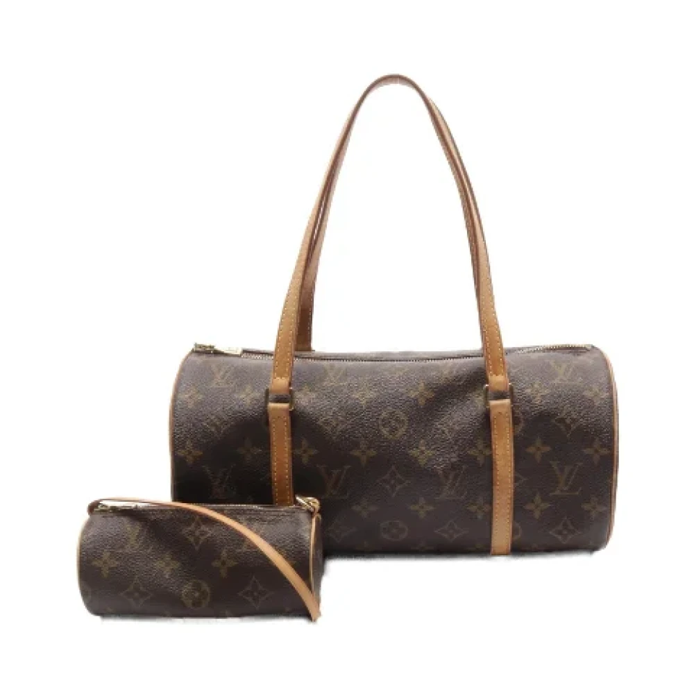 Louis Vuitton Vintage Pre-owned Canvas handbags Brown Dames