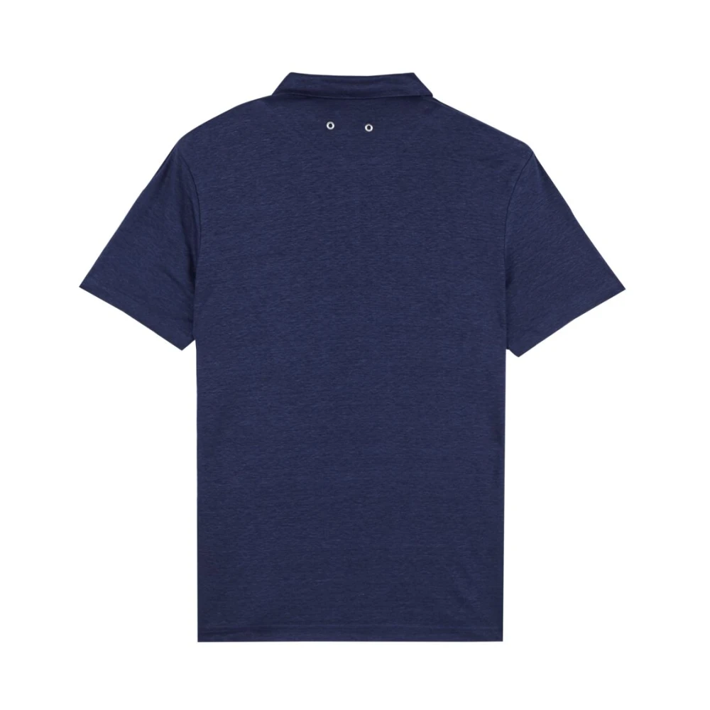 Vilebrequin Heren Linnen Jersey Polo Shirt Blue Heren