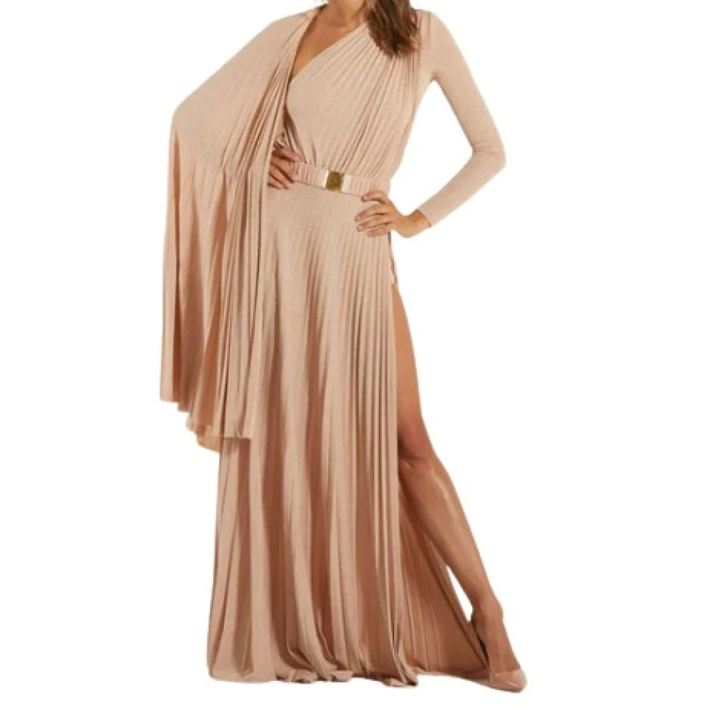 Elisabetta Franchi Stijlvolle Flesh-colored Jurken Beige Dames