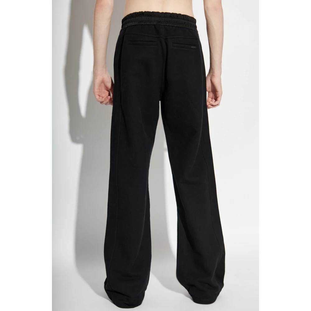 Saint Laurent Broek met zakken Black Heren