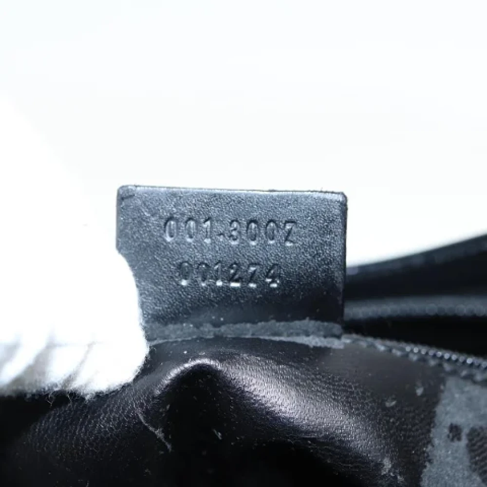 Gucci Vintage Pre-owned Leather shoulder-bags Black Dames