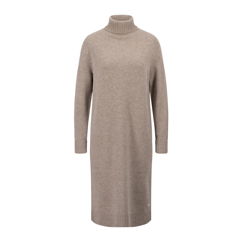 FYNCH-HATTON Merinowol Gebreide Jurk Gray Dames