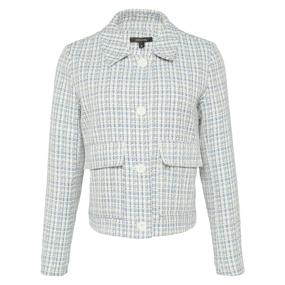 Jackets > Tweed Jackets - - Comma - Modalova