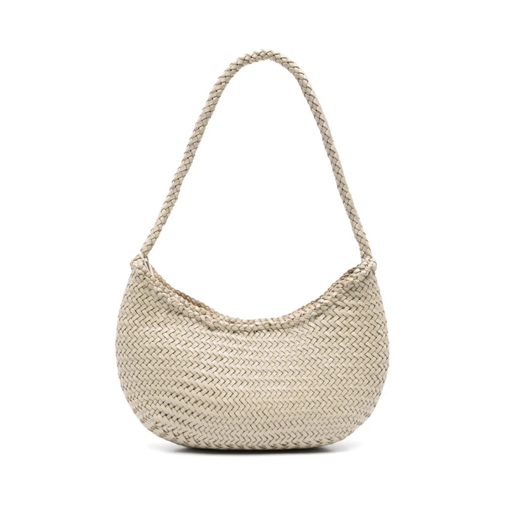 Dragon Diffusion Ecru Schoudertas met Magnetische Sluiting Beige Dames