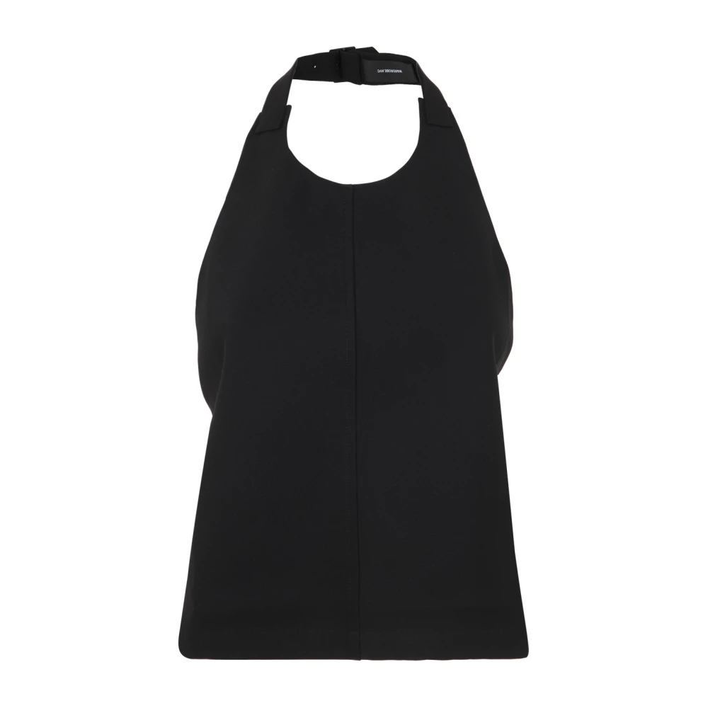 Wardrobe.nyc Sleeveless Tops Black Dames