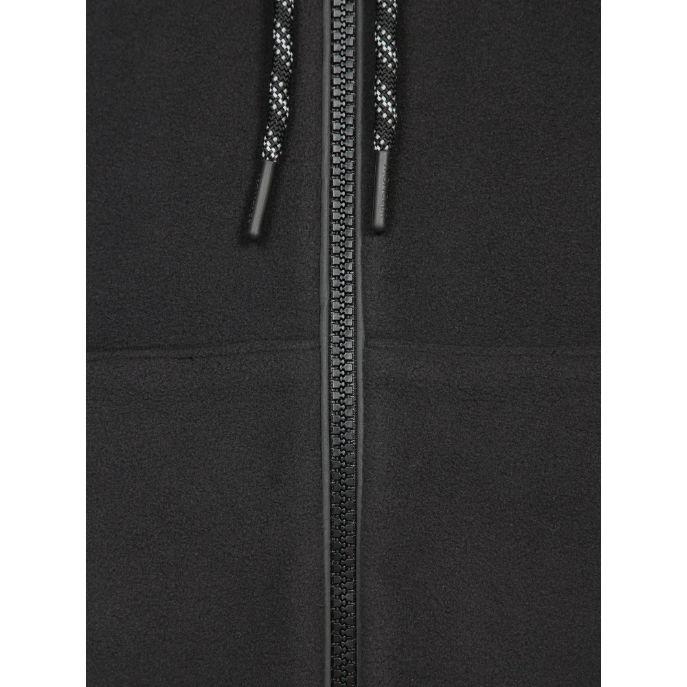 Moncler Zwarte jas voor mannen Aw24 Black Heren