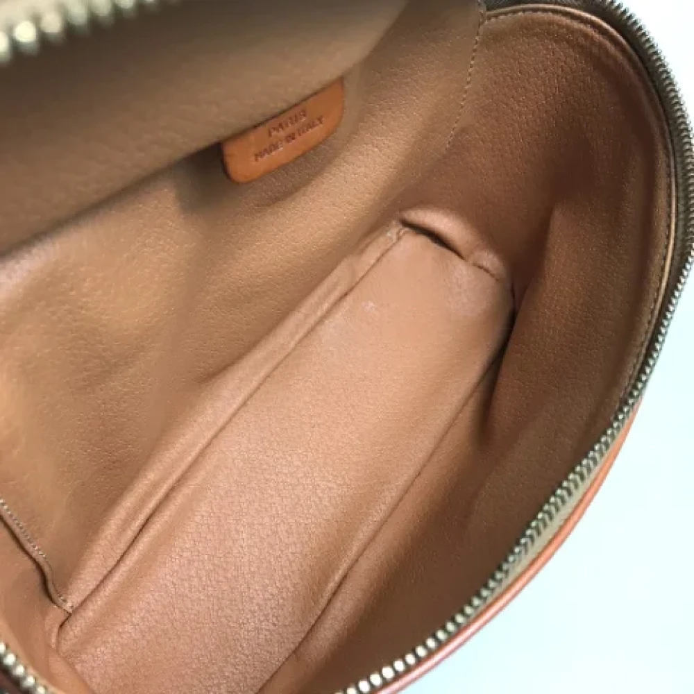 Celine Vintage Pre-owned Leather shoulder-bags Brown Dames