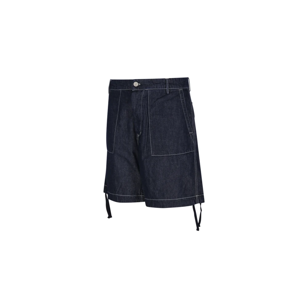 C.P. Company Denim 3-in-1 Shorts Blue Heren