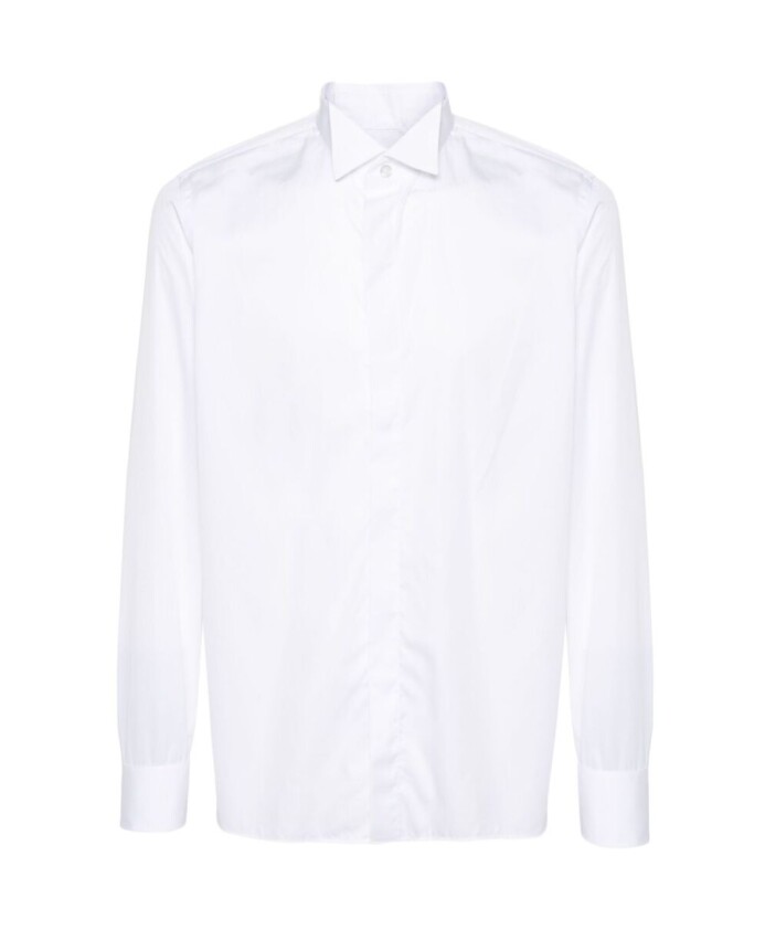 chemise-formelle-en-coton-blanc