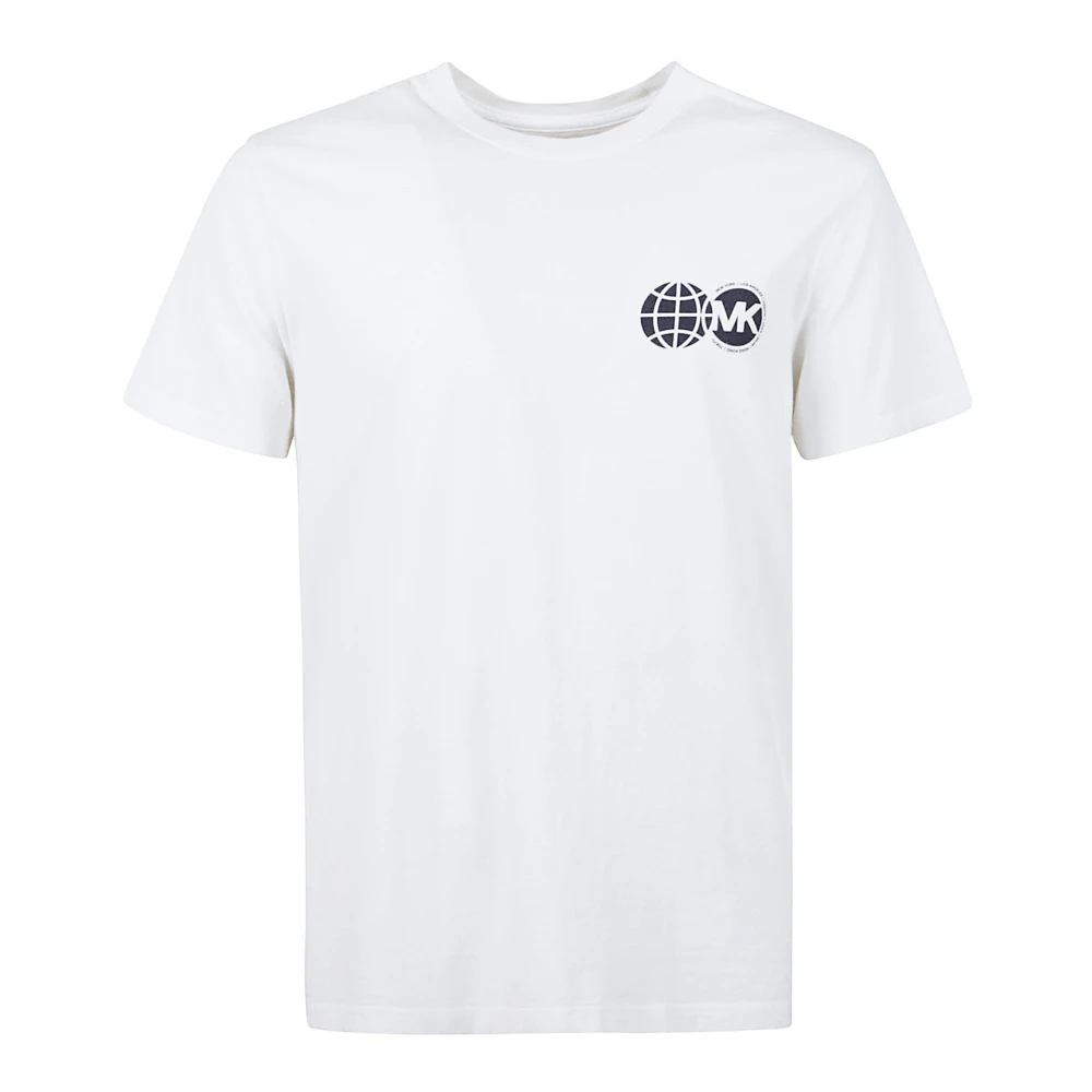 Michael Kors T-shirt van katoenen jersey White Heren