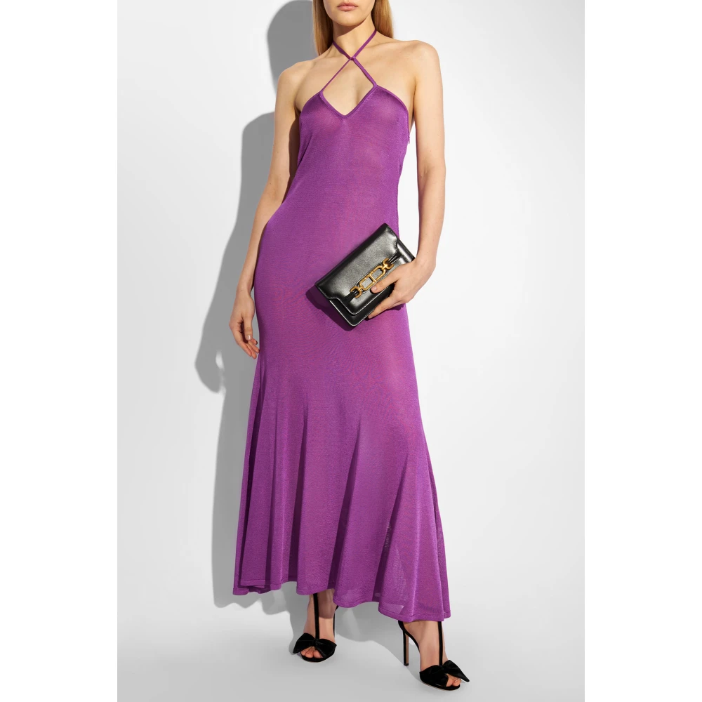 Tom Ford Mouwloze jurk Purple Dames
