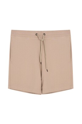beige-huron-shorts-with-rib-knit-waist