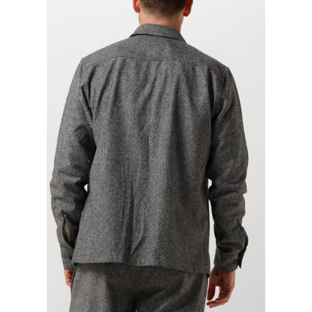 The GoodPeople Solva Heren Overshirt Grijs Gray Heren