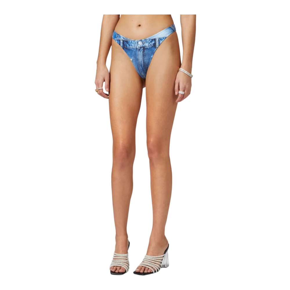 Chiara Ferragni Collection Stijlvol Bikini Onderstuk Blue Dames