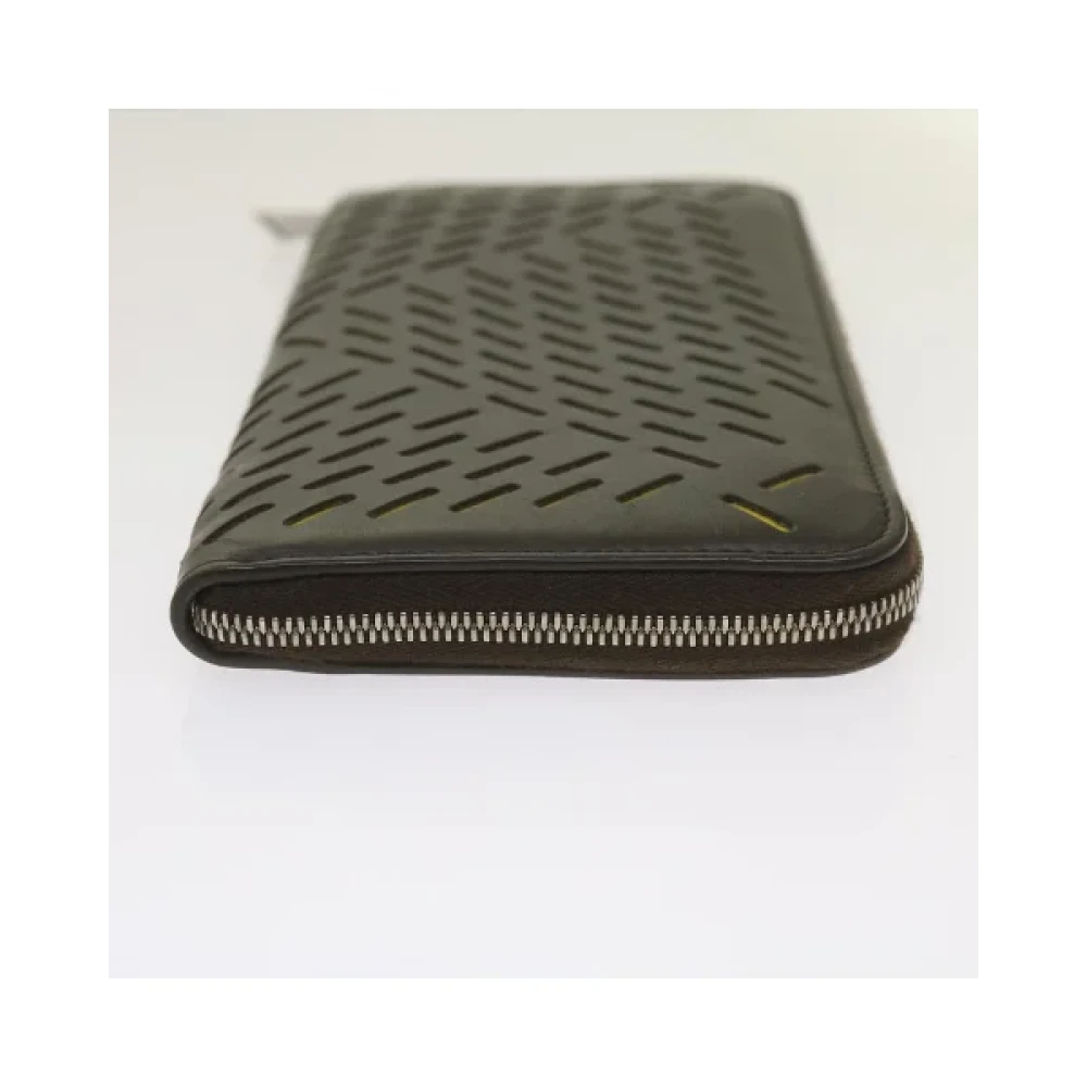 Bottega Veneta Vintage Pre-owned Leather wallets Brown Dames