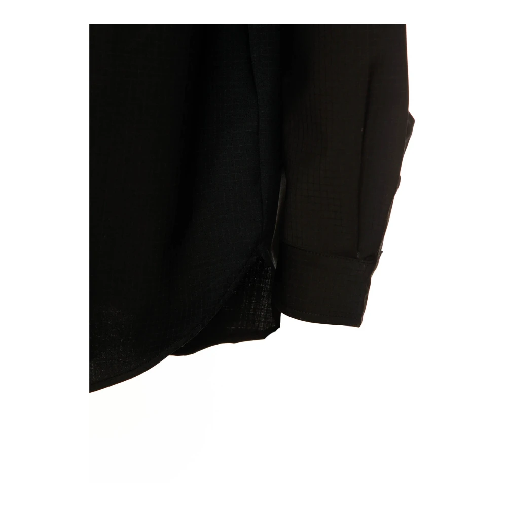 American vintage Casual geruite overhemd Black Heren