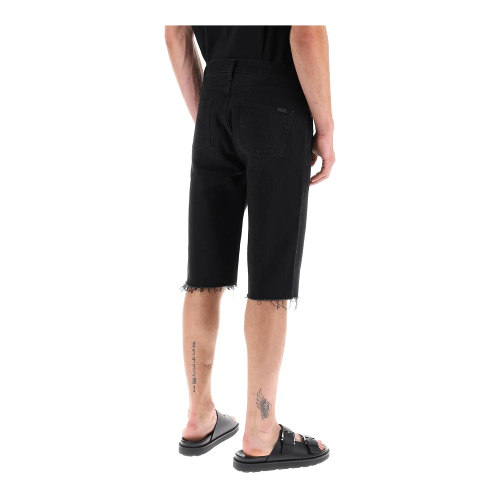 Saint Laurent Casual Shorts Black Heren