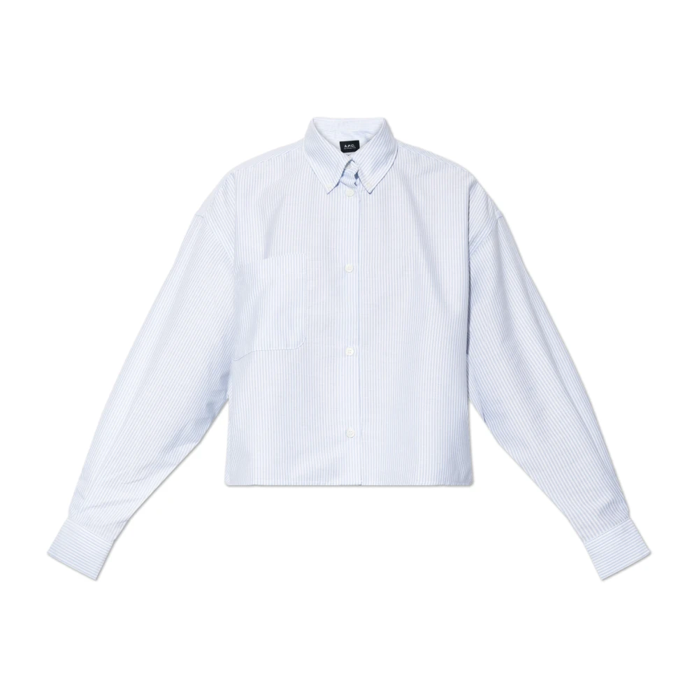 A.p.c. Donna Blu Camicette S, New,