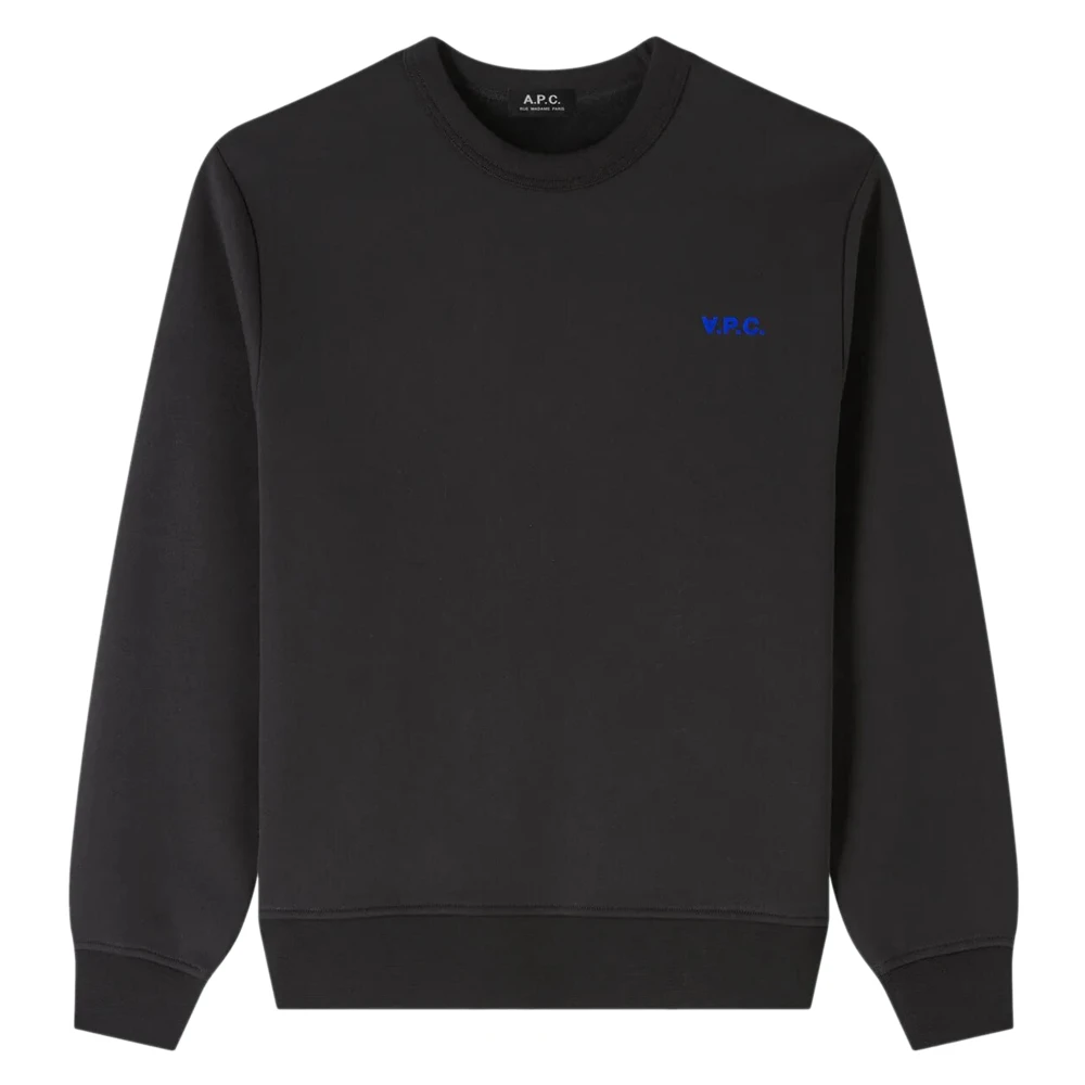 A.p.c. Boxy Sweatshirt Black Heren