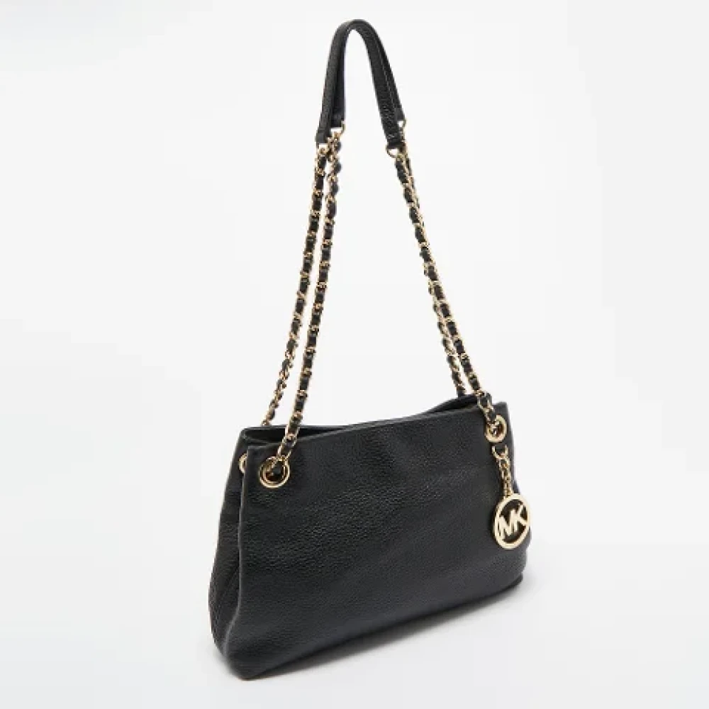 Michael Kors Pre-owned Leather shoulder-bags Black Dames