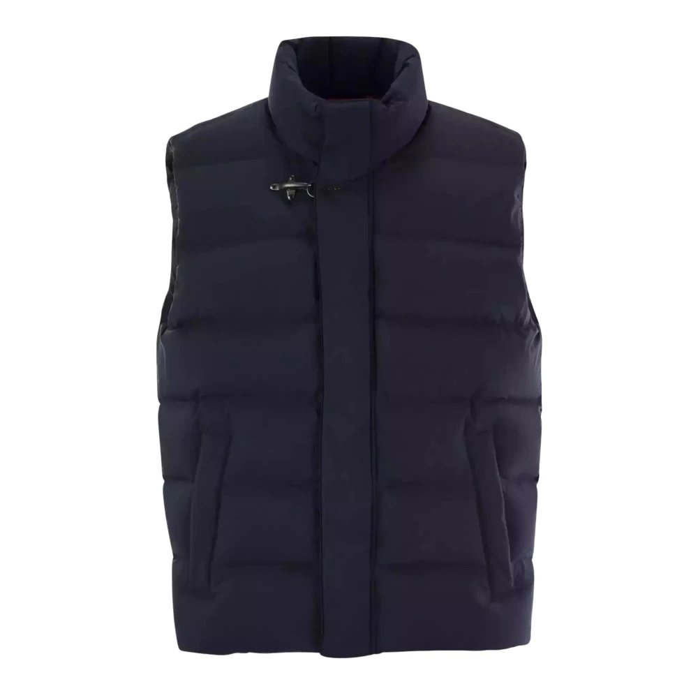 Fay - Jackets > Vests - Blue - Fay - Modalova