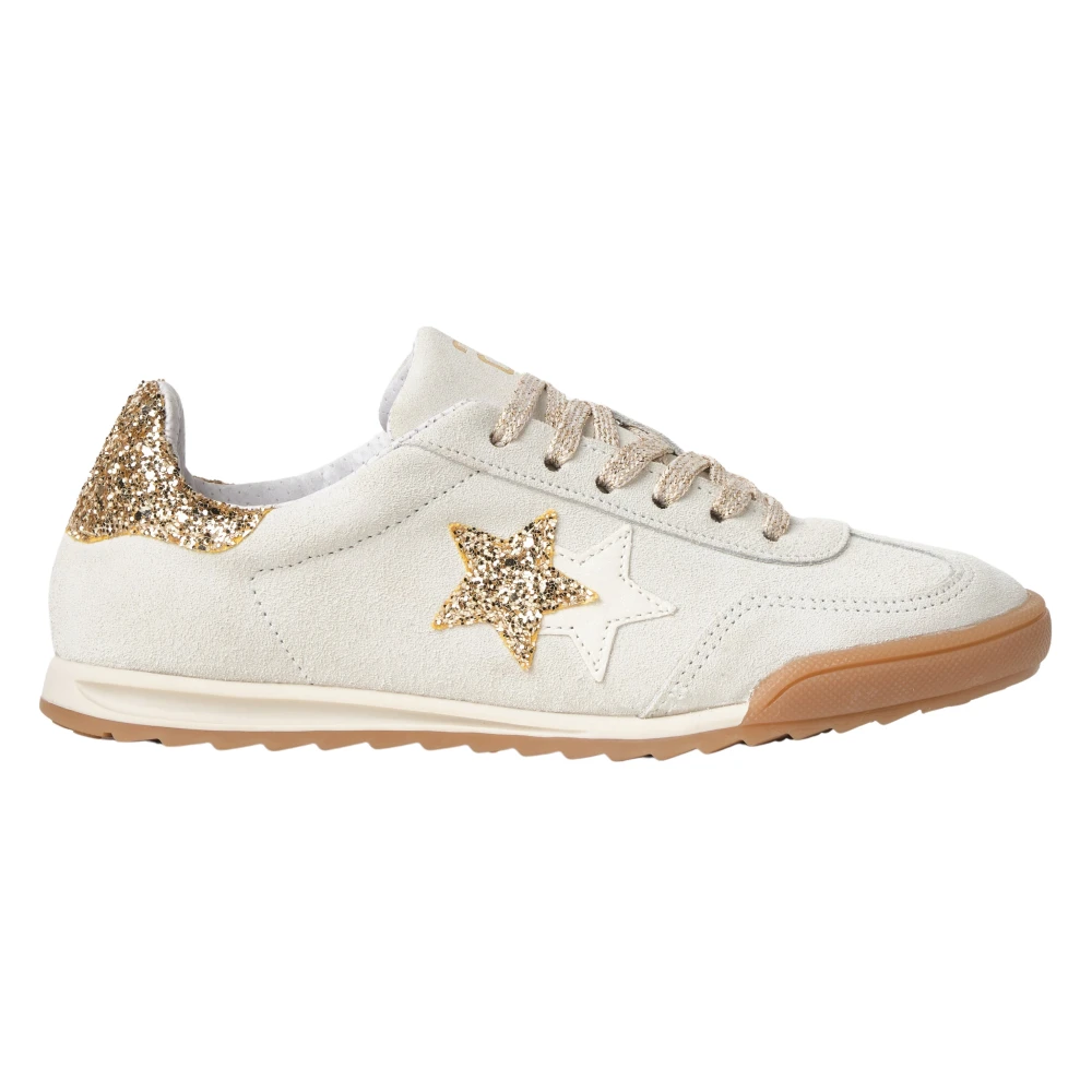 2Star Women's Beige Sneakers, 8 Uk, Low Trainers