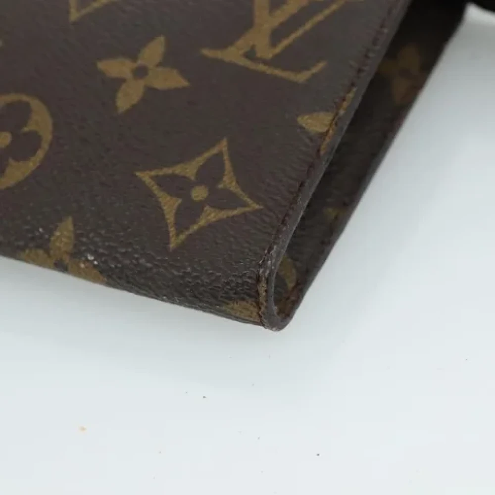 Louis Vuitton Vintage Pre-owned Canvas pouches Brown Dames