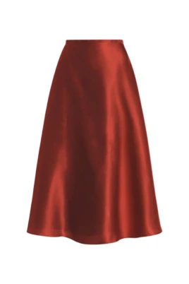 Silk organza full skirt