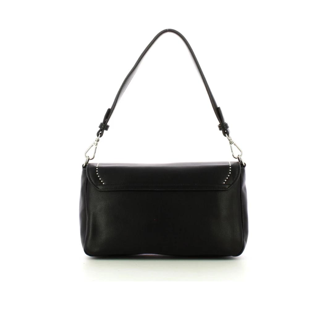 Byblos Compacte Schoudertas met Voorlogo Black Dames