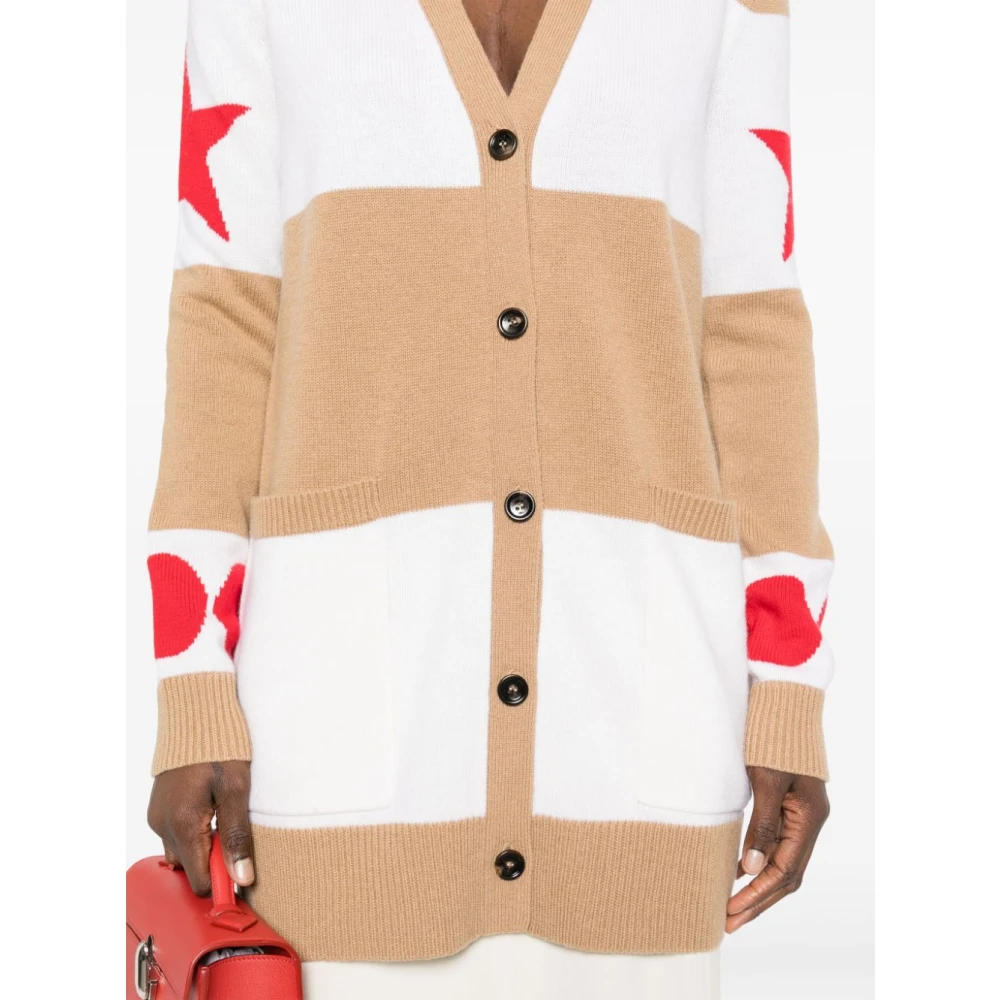 Max Mara Elegante Beige Gebreide Kleding Aw24 Beige Dames