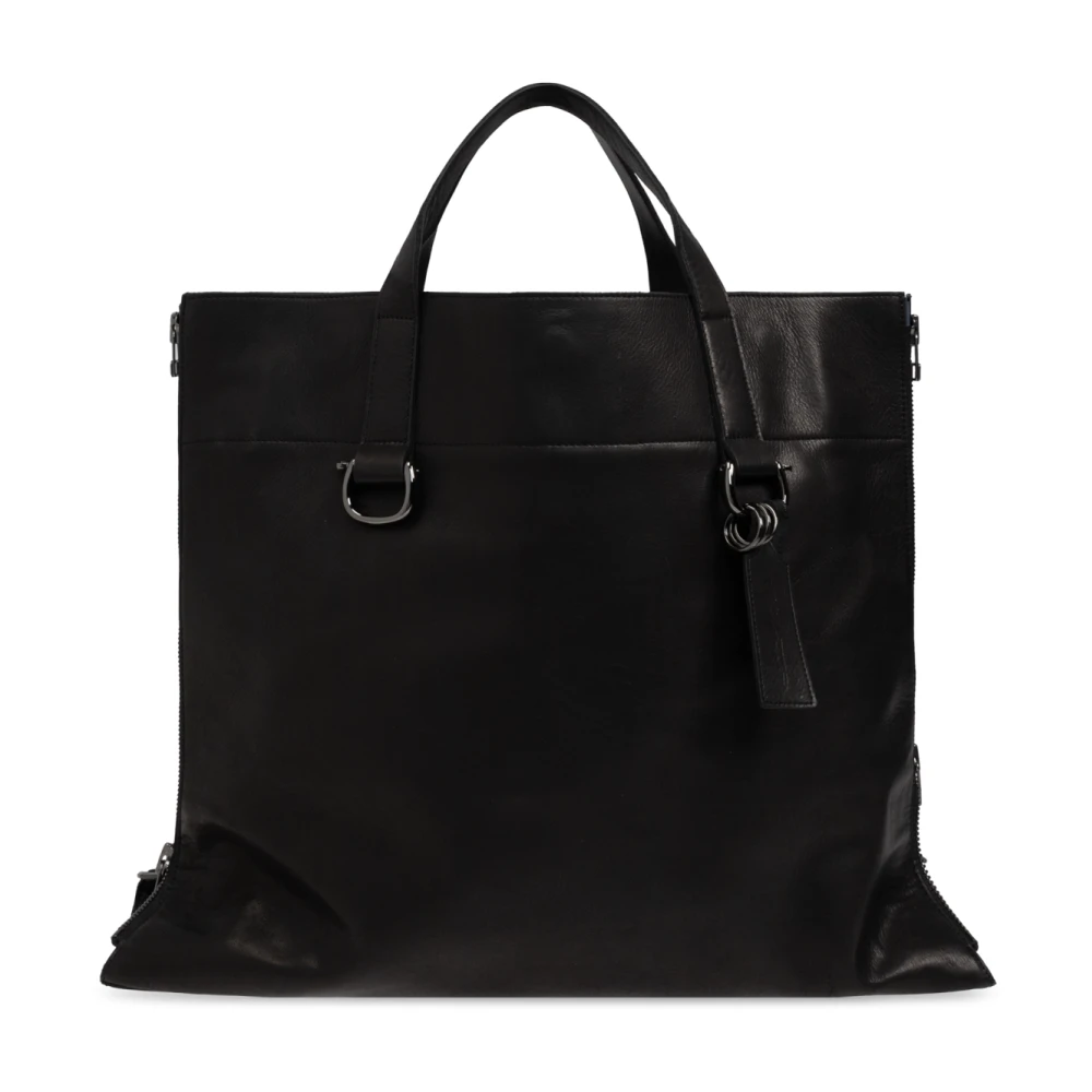 Yohji Yamamoto Shopper tas uit de Discord collectie Black Unisex