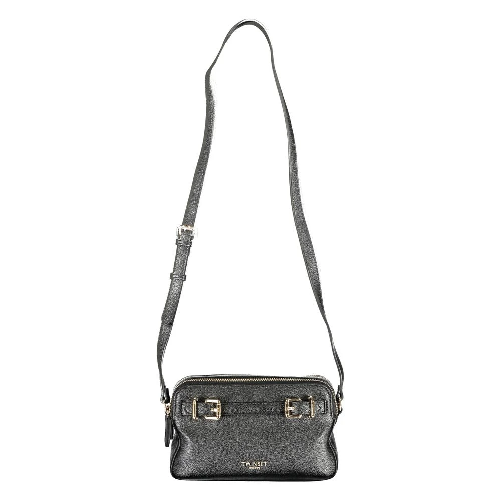 Twinset Nero Poliuretano Women Bag - Image 3