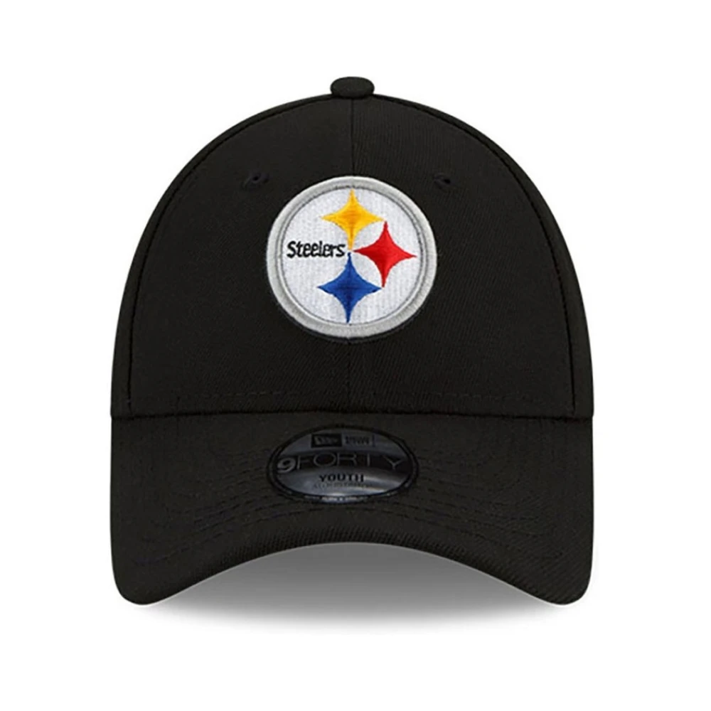 new era Zwarte Pittsburgh Steelers Jeugd League Pet Black Heren