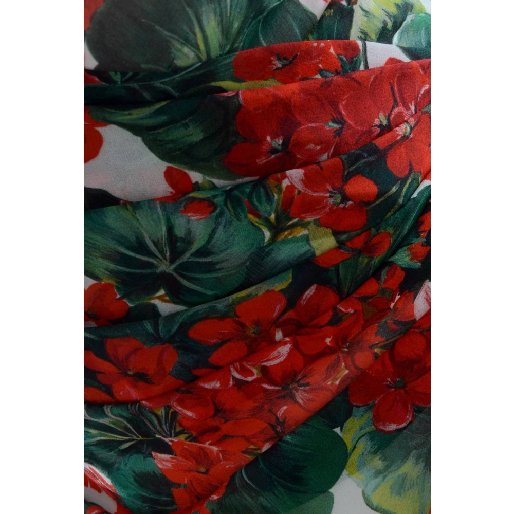 Dolce & Gabbana Luxe mouwloze top voor vrouwen Red Dames