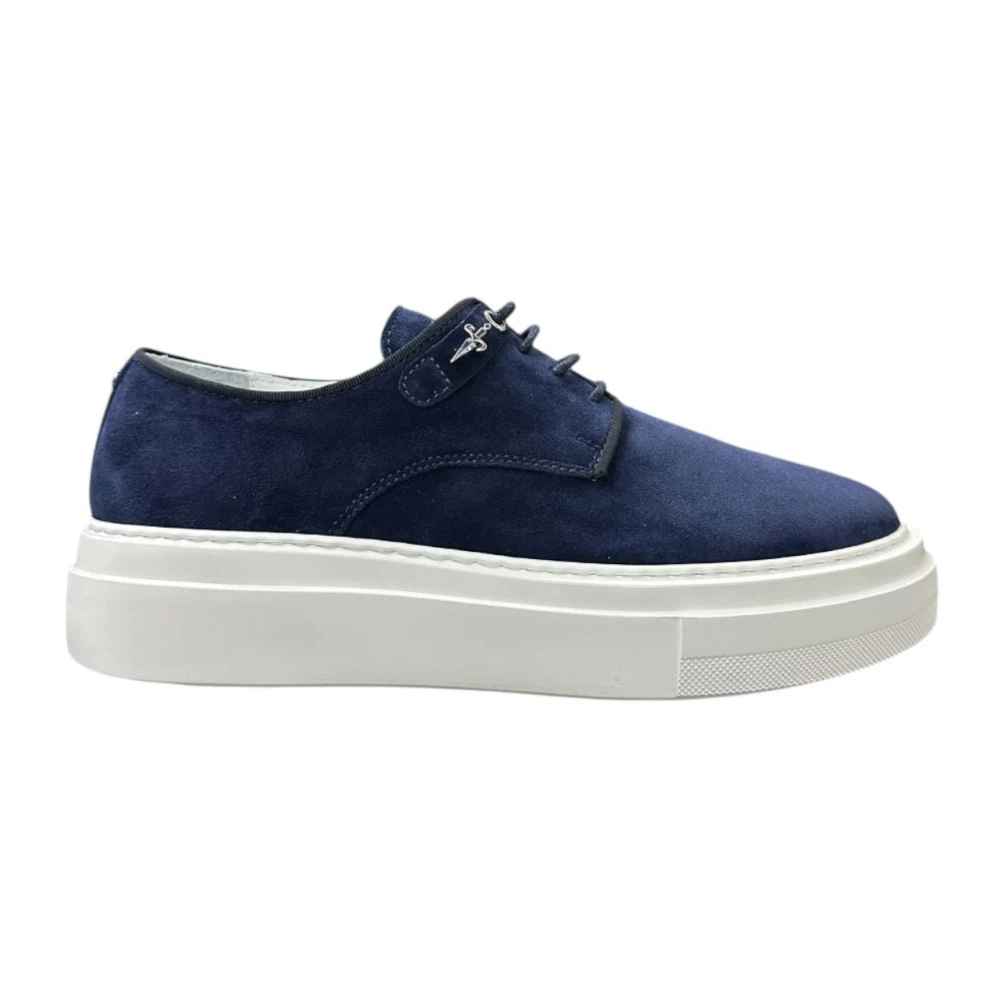 Paciotti Blauwe High Top Sneakers Heren Schoenen
