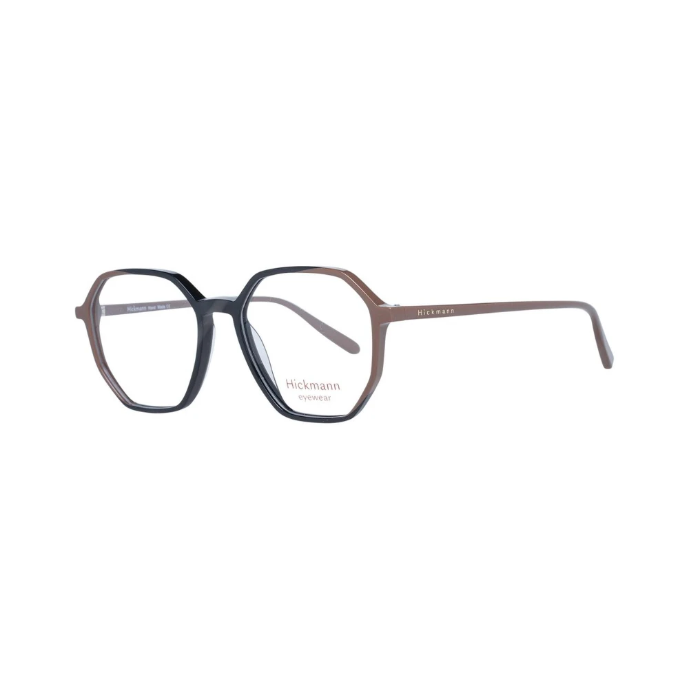 Ana Hickmann Zwarte Vierkante Acetaat Optische Frames Black Dames