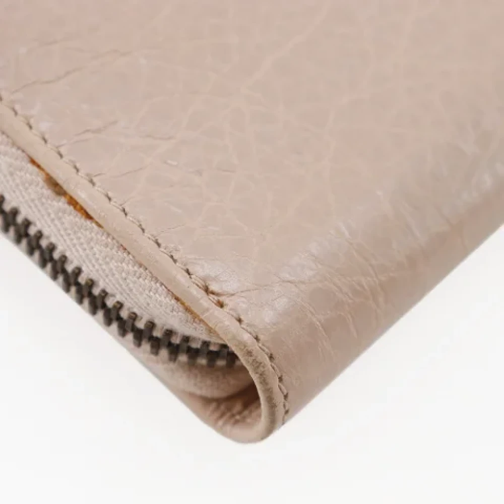Balenciaga Vintage Pre-owned Leather wallets Pink Dames
