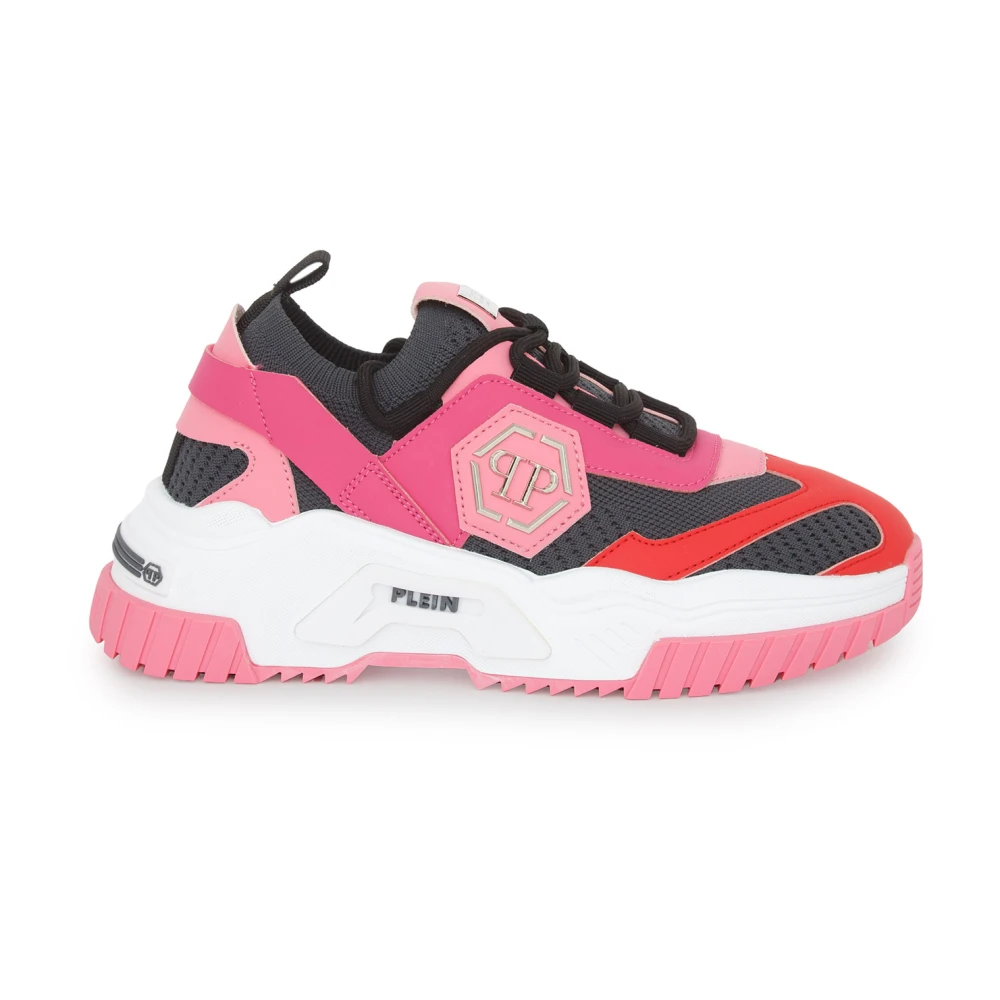 Philipp Plein Women's Pink Stylish Sneakers