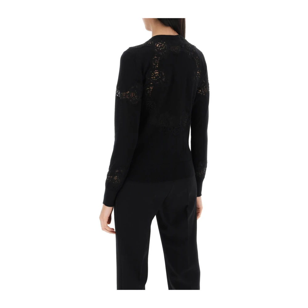 Dolce & Gabbana Comfortabele Gebreide Vest Black Dames