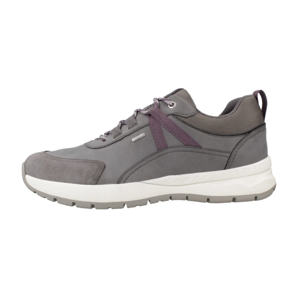 Geox Donna Grigio Sneakers Alla Moda Per Uomo