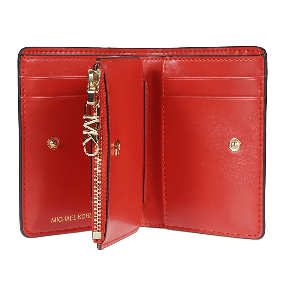 Michael Kors Snap Jet Set Portemonnee Orange Dames