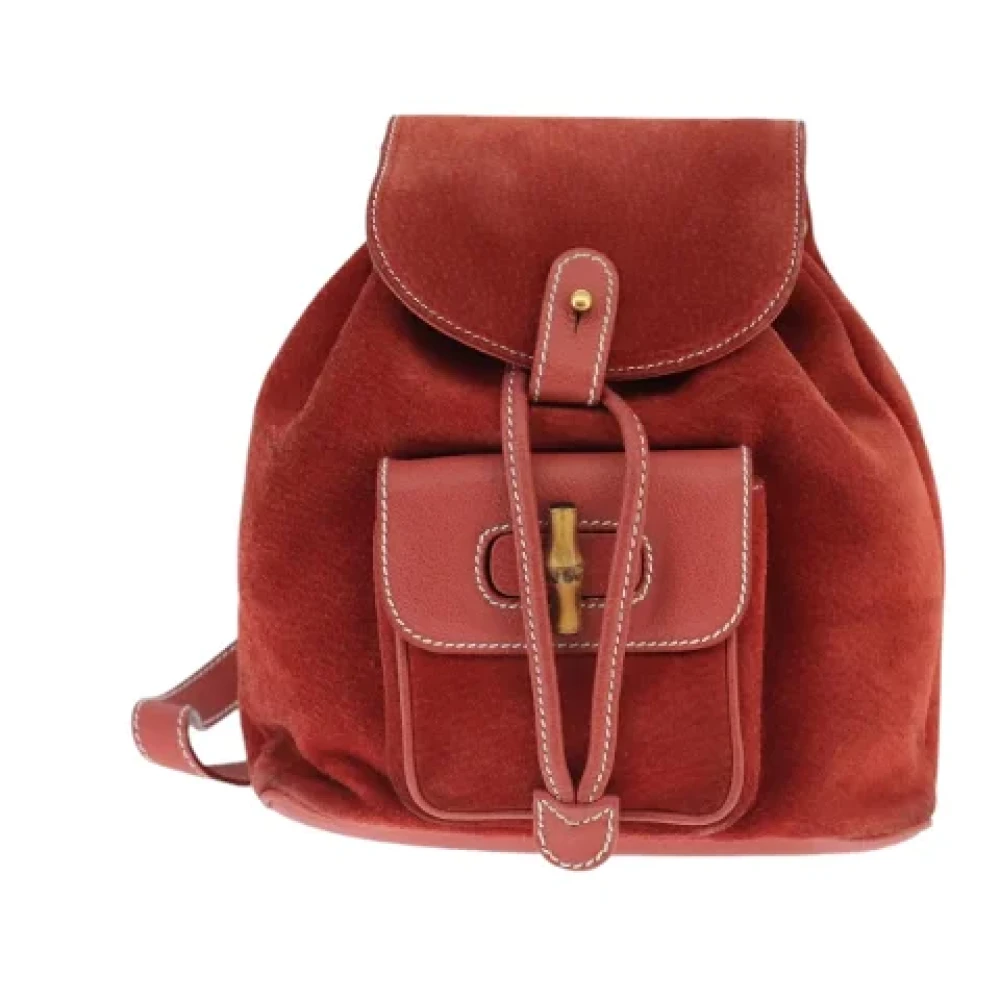Pre-owned > Pre-owned Bags > Pre-owned Backpacks - - Gucci Vintage - Modalova