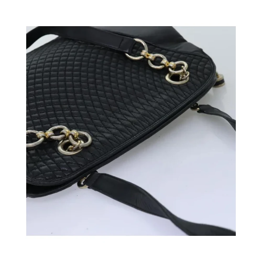 Bally Pre-owned Leather shoulder-bags Black Dames