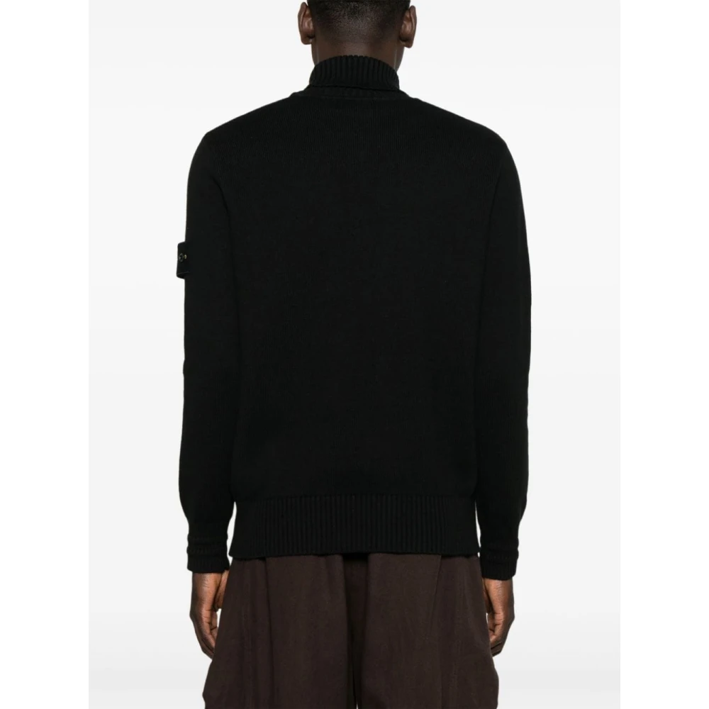 Stone Island Stijlvolle Pullover Sweater Black Heren