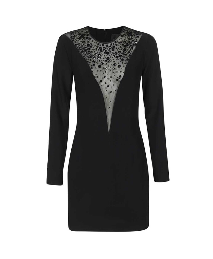 robe-longue-a-manches-longues-ornee-de-clous