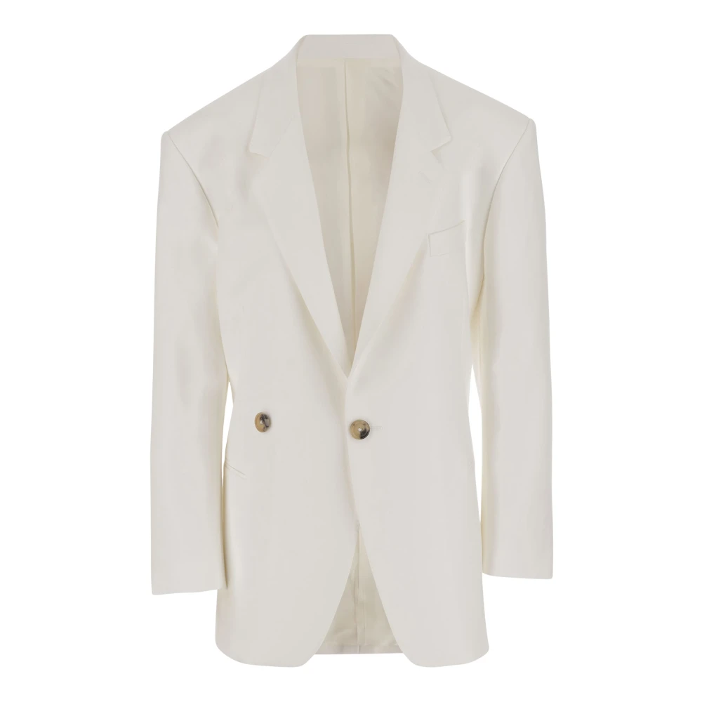 Armarium Katoenen Enkellange Jas White Dames