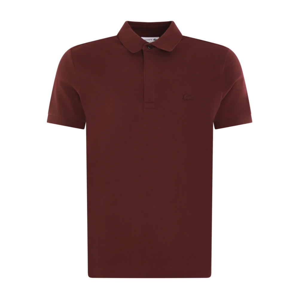 Lacoste Heren Polo Shirt Brown Heren